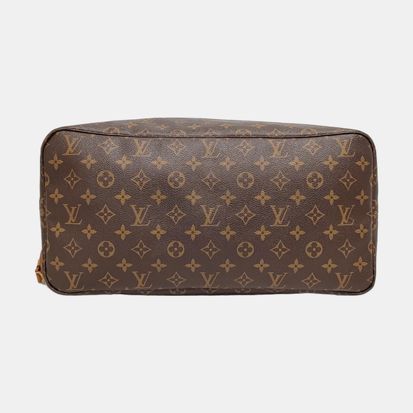 NEVERFULL GM Monogram Coated Canvas Brown