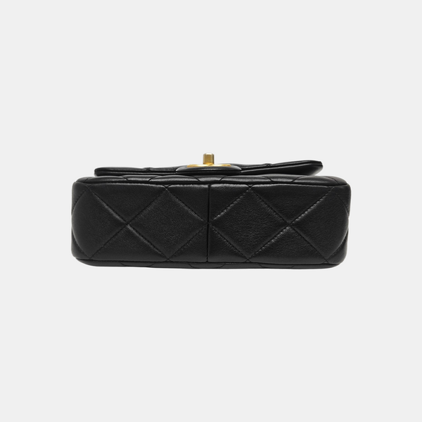 CLASSIC FLAP Mini Quilted Lambskin Black