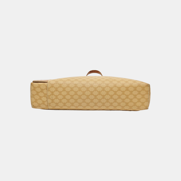Coated Canvas Tote Bag Beige