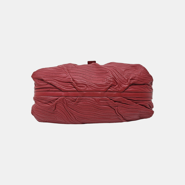 CHANDRA Calfskin Red
