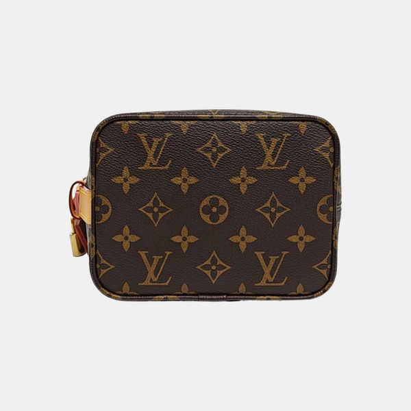 ALL IN Monogram Coated Canvas Brown