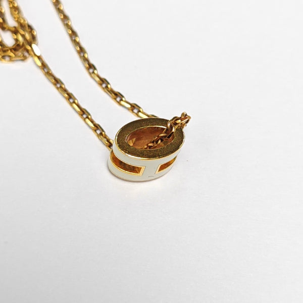 Pop H Metal Rose Gold Necklace