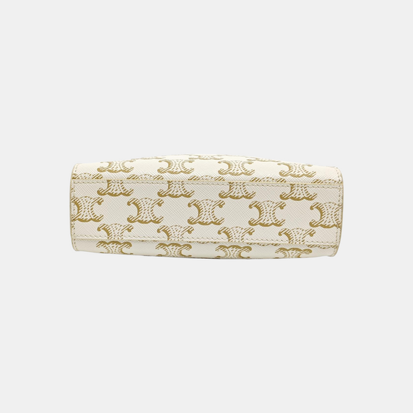 CABAS CELINE Mini Coated Canvas White
