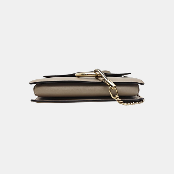 Faye Small Calfskin Gray