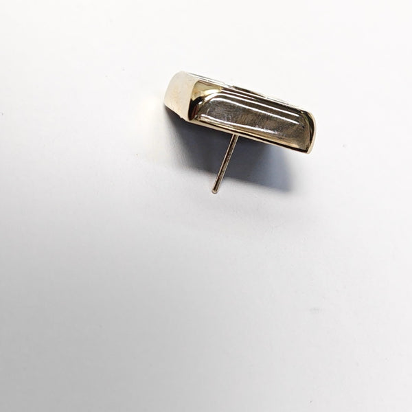 Metal Gold Stud Earrings