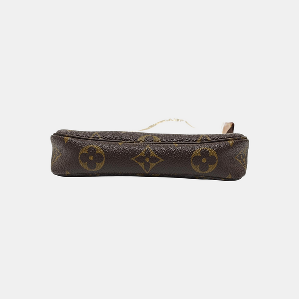 ACCESSOIRES Mini Monogram Coated Canvas Brown