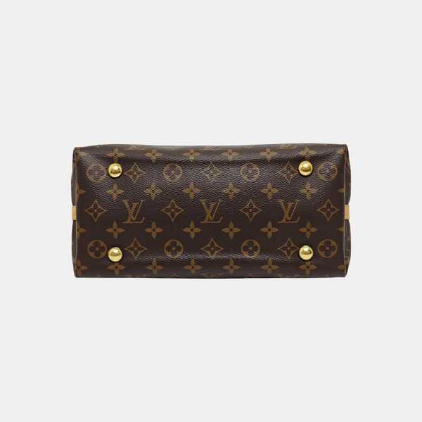 CARRYALL PM Monogram Coated Canvas Brown