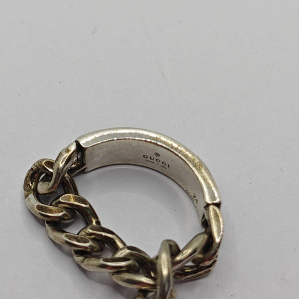 Anillo de plata de ley 925 EU 64