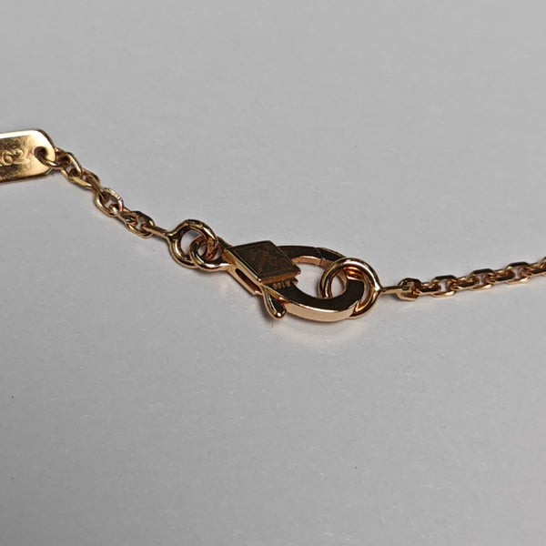 Vintage Alhambra 18k Rose Gold Necklace