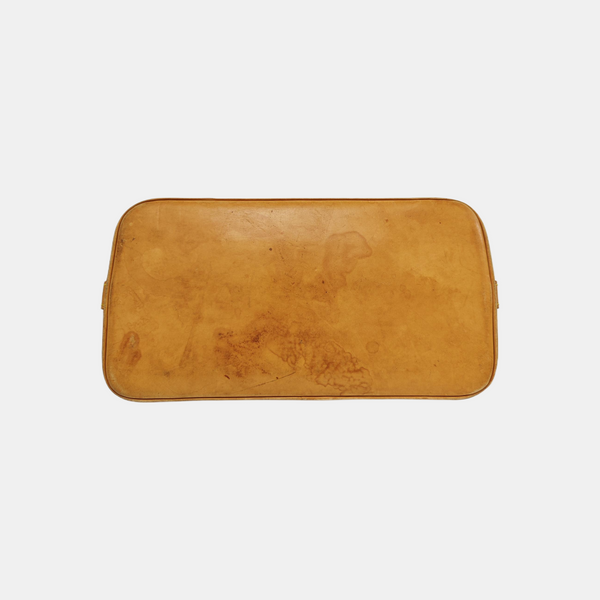 ALMA PM Monogram Coated Canvas Brown