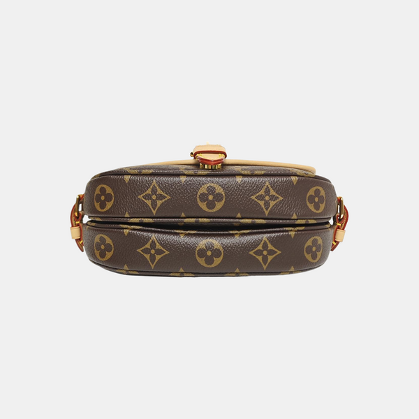 SAUMUR BB Monogram Coated Canvas Brown