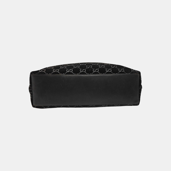 Suede Shoulder Bag Black