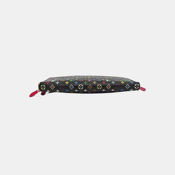 LV × TM INSOLITE Monogram Coated Canvas Black Wallet