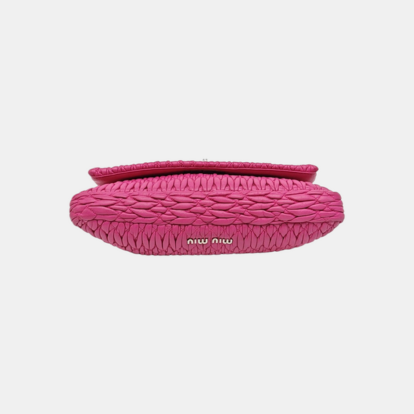 Crystal Quilted Lambskin Pink