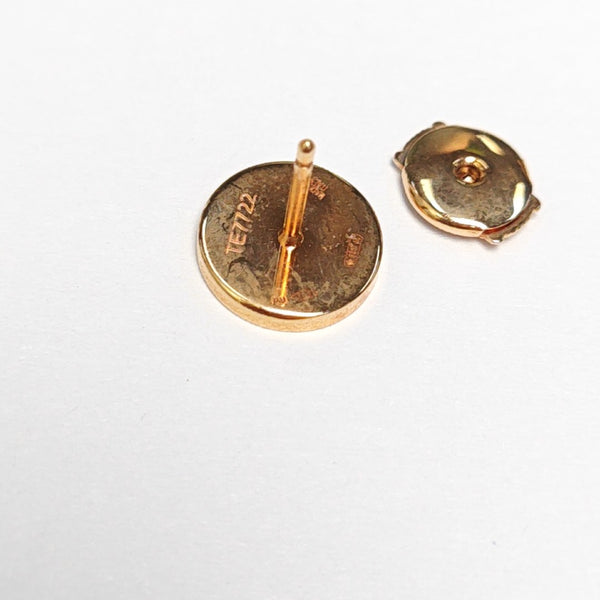 BVLGARI BVLGARI 18k Rose Gold Stud Earrings