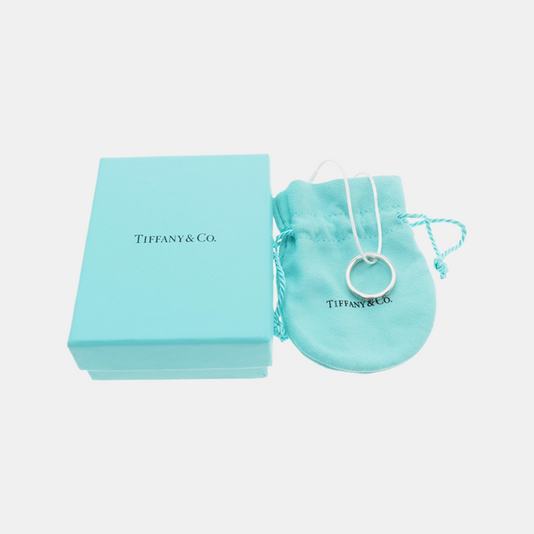 Anillo de plata de ley 925 Tiffany 1837 talla EU 56