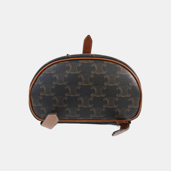 TRIOMPHE Mini Coated Canvas Brown