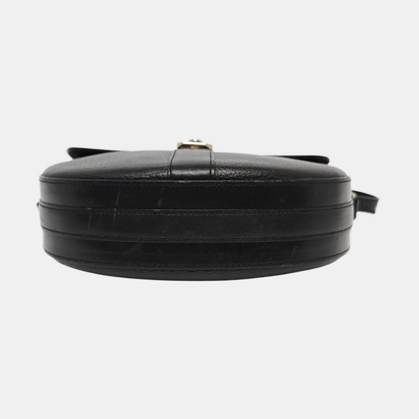 Calfskin Shoulder Bag Black