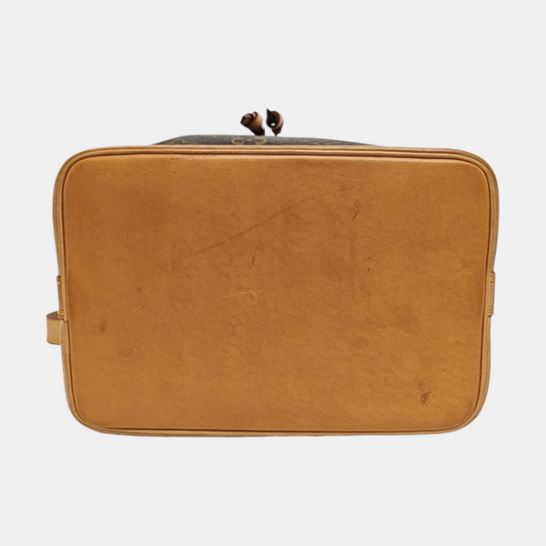 NOÉ BB Monogram Coated Canvas Brown