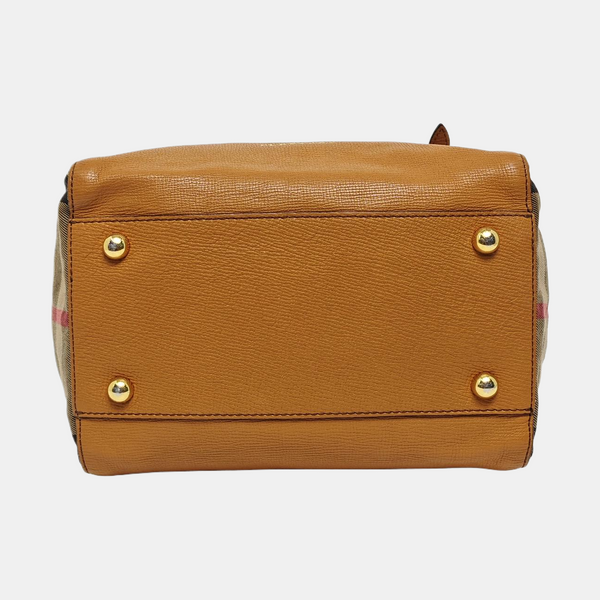 Authenticated pre-owned Canterbury Calfskin Brown - Tote Bag at Looply