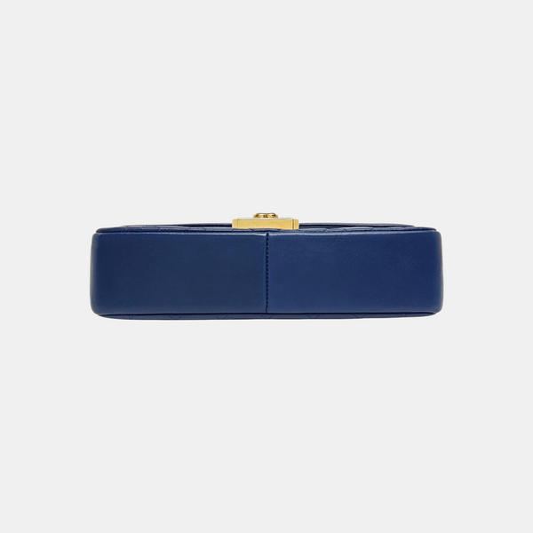 Quilted Lambskin Blue