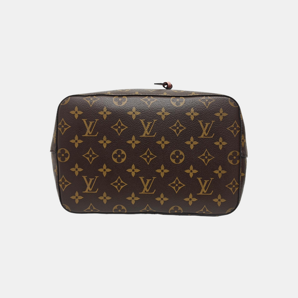 NÉONOÉ MM Monogram Coated Canvas Brown