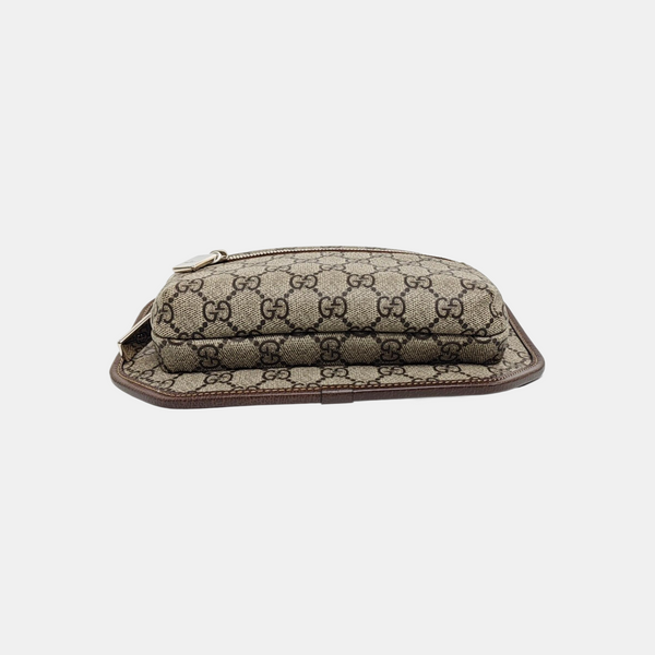 Monogram Coated Canvas Belt Bag Beige