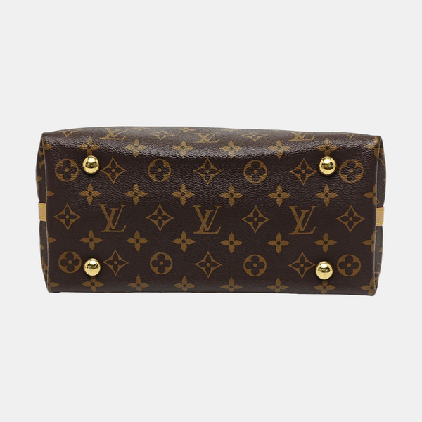 CARRYALL PM Monogram Coated Canvas Brown