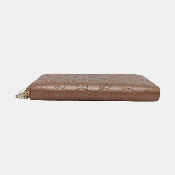 Monogram Calfskin Wallet Pink