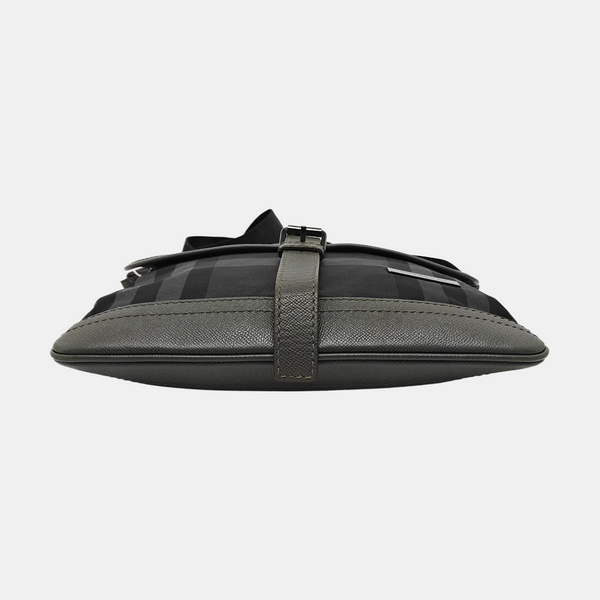Fabric Shoulder Bag Gray