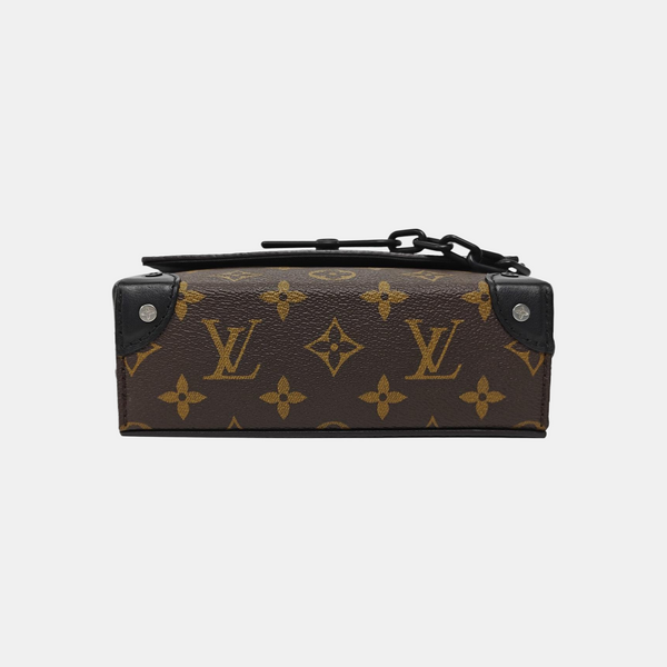SOFT TRUNK Mini Monogram Coated Canvas Brown