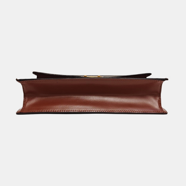 MONCEAU Monogram Coated Canvas Brown