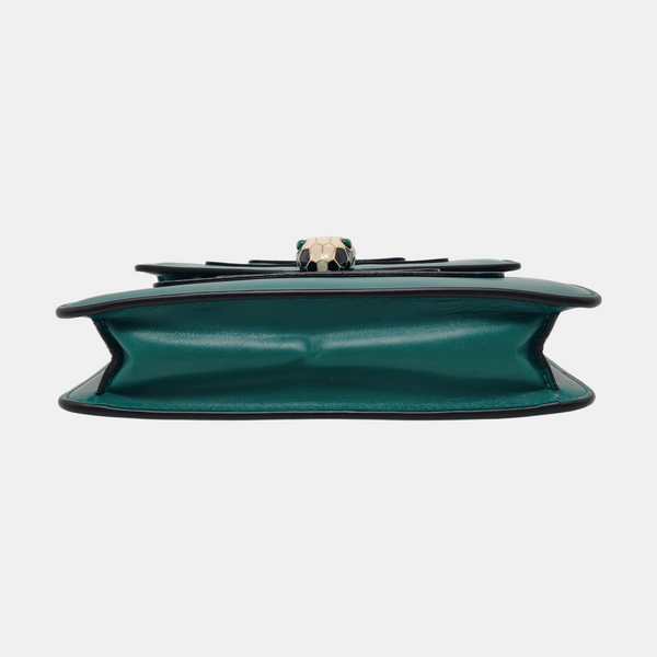 SERPENTI FOREVER Small Calfskin Green