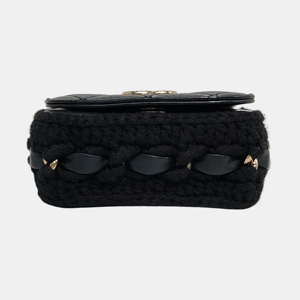 Quilted Lambskin Black