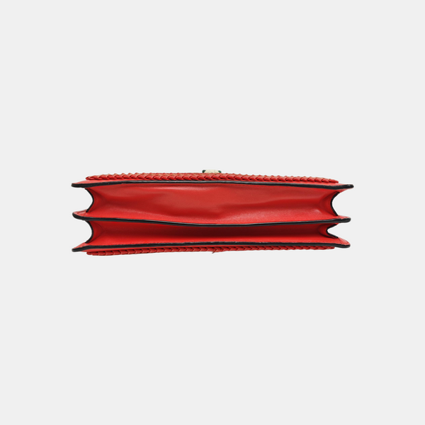 SERPENTI FOREVER Medium Calfskin Red