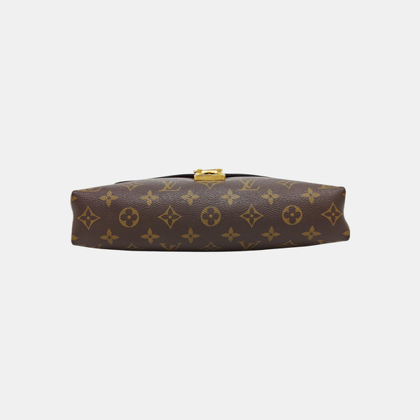 PALLAS BB Monogram Coated Canvas Brown