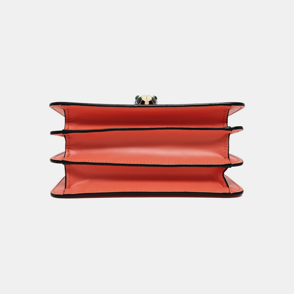 SERPENTI FOREVER Small Calfskin Red