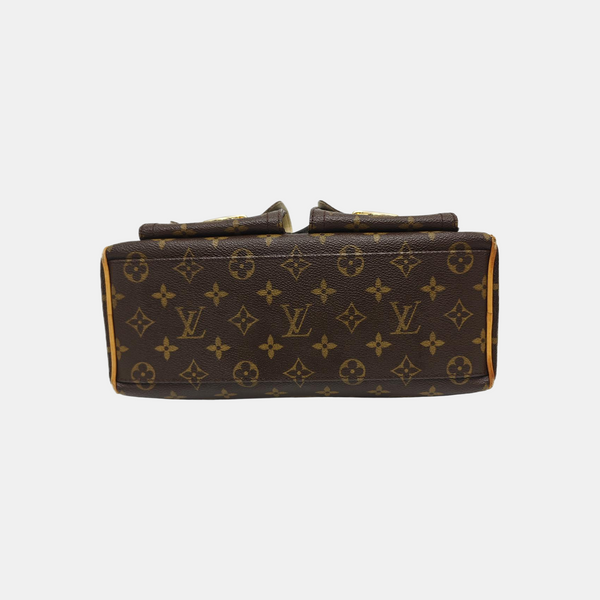 MANHATTAN PM Monogram Coated Canvas Brown
