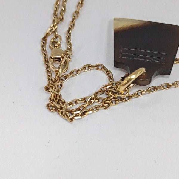Amulette Metal Gold Necklace