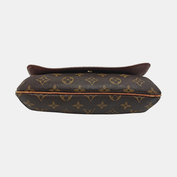 MUSETTE TANGO Monogram Coated Canvas Brown