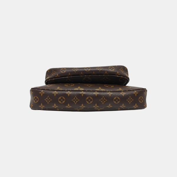 MULTI Monogram Coated Canvas Brown