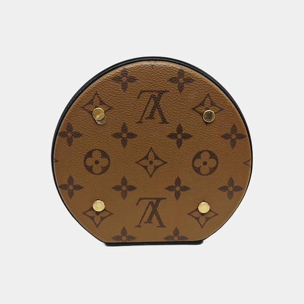 CANNES PM Monogram Coated Canvas Brown