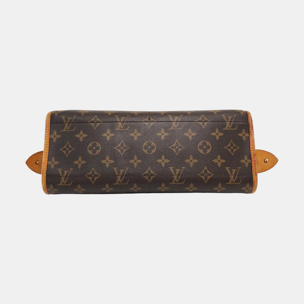POPINCOURT Monogram Coated Canvas Brown