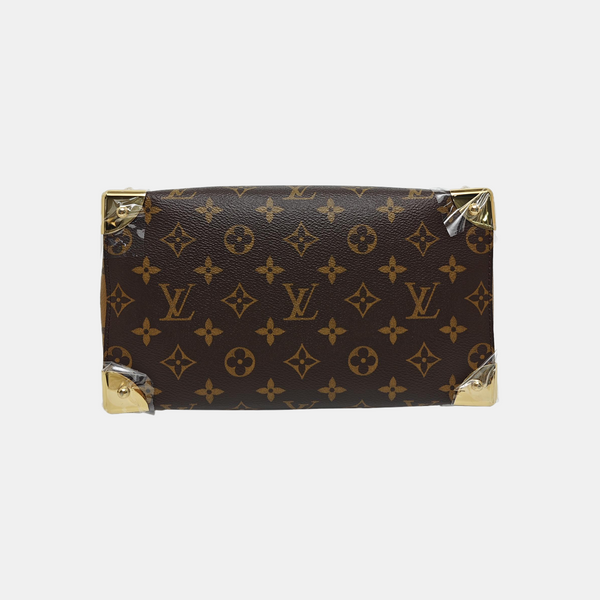 SPEEDY 25 Monogram Coated Canvas Brown