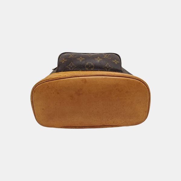 MONTSOURIS MM Monogram Coated Canvas Brown