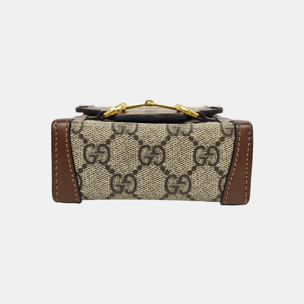 Horsebit 1955 Mini Coated Canvas Beige