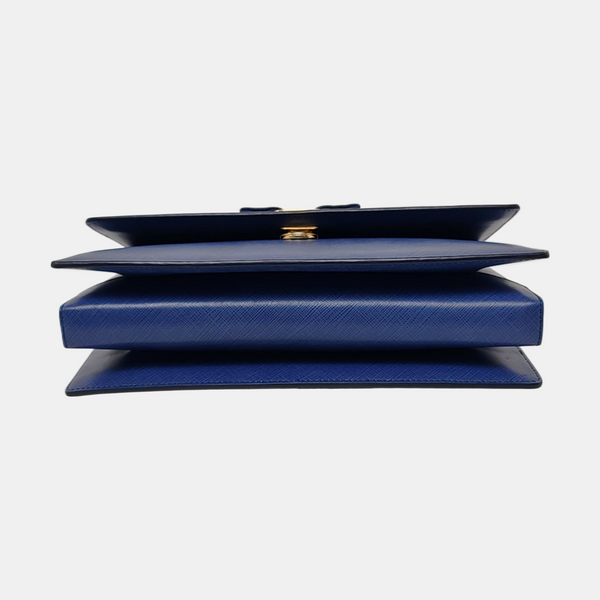 Ginny Calfskin Blue