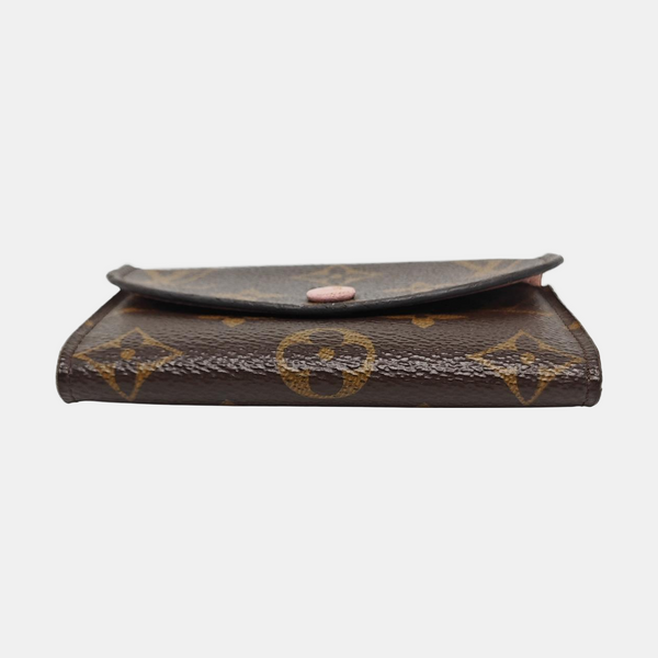 ROSALIE Monogram Coated Canvas Brown Card Holder