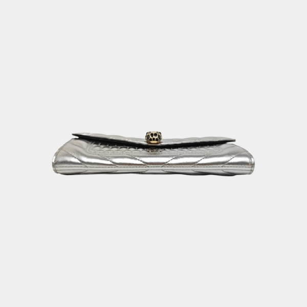 SERPENTI FOREVER Quilted Calfskin Silver