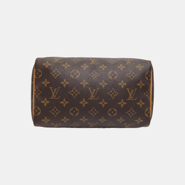 SPEEDY 25 Lona Monogram Revestida Marrón